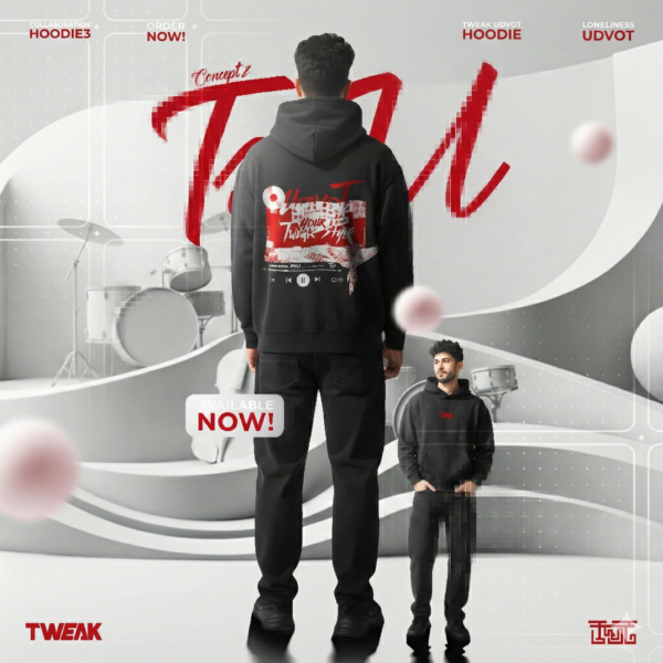 UDVOT X TWEAK Rhythm Oversized Hoodie