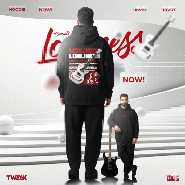 UDVOT X TWEAK Loneliness Oversized Hoodie